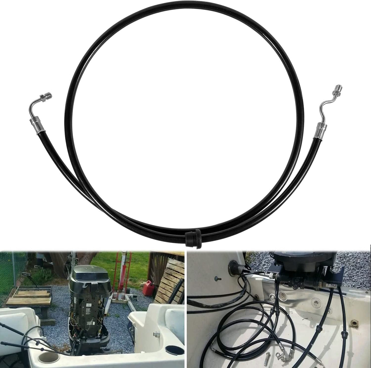 18-2110 Hydraulic Power Trim Hose #32-88005 for Mercury Mariner Outboard Motors