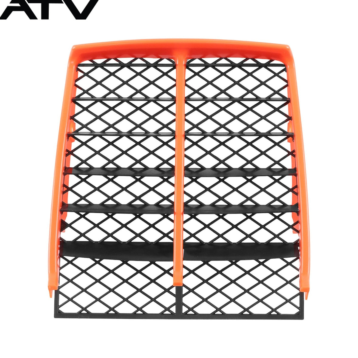 Plastic Tank Side Covers Integrated Orange Grill For Yamaha Banshee 350 1989