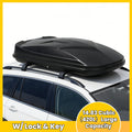 15 Cubic Hard Shell Roof Top Mount Car Storage Travel Luggage Box Cargo Carrier