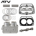 For Polaris Ranger 800 RZR 800 2008-2014 Cylinder Piston Camshaft Top End Kit