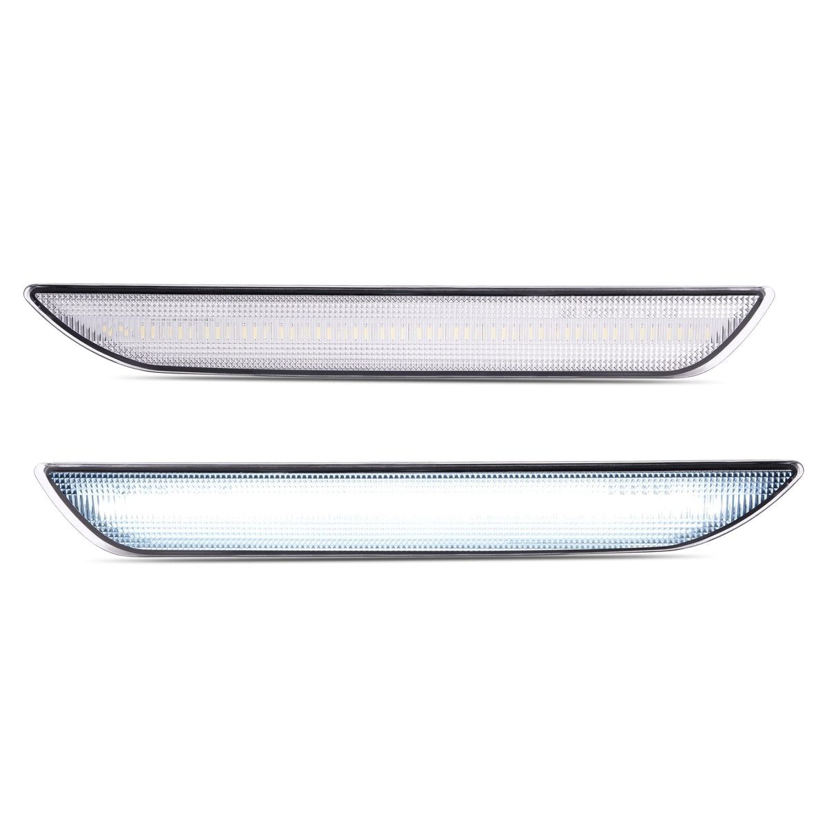 Clear Lens LED Rear Side Marker Signal Lights For Ford Mustang gt 2015-2023 2020