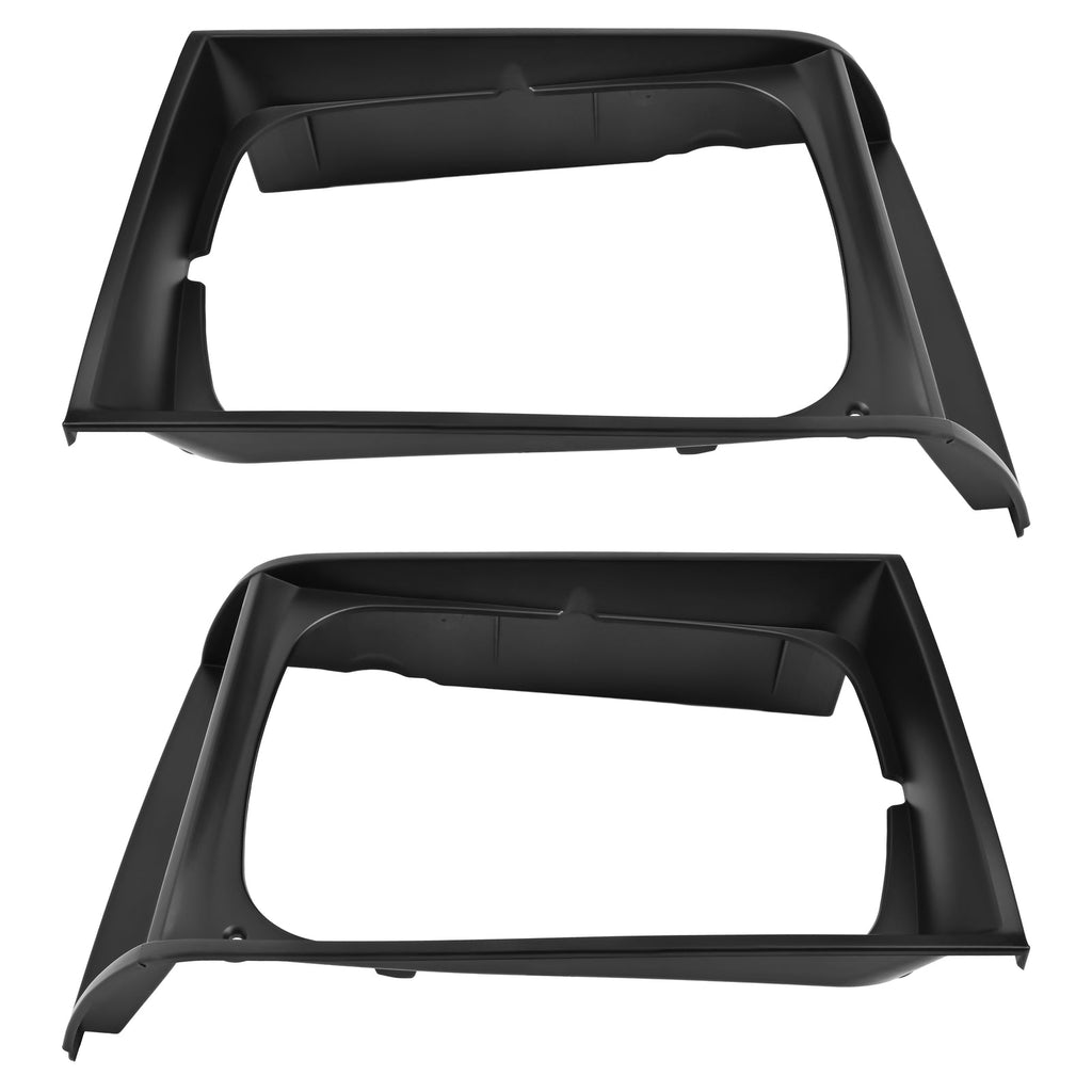 ABS Headlight Bezel Door Set For Chevrolet S10/GMC S15/S15 Jimmy 1982-1990 Pair