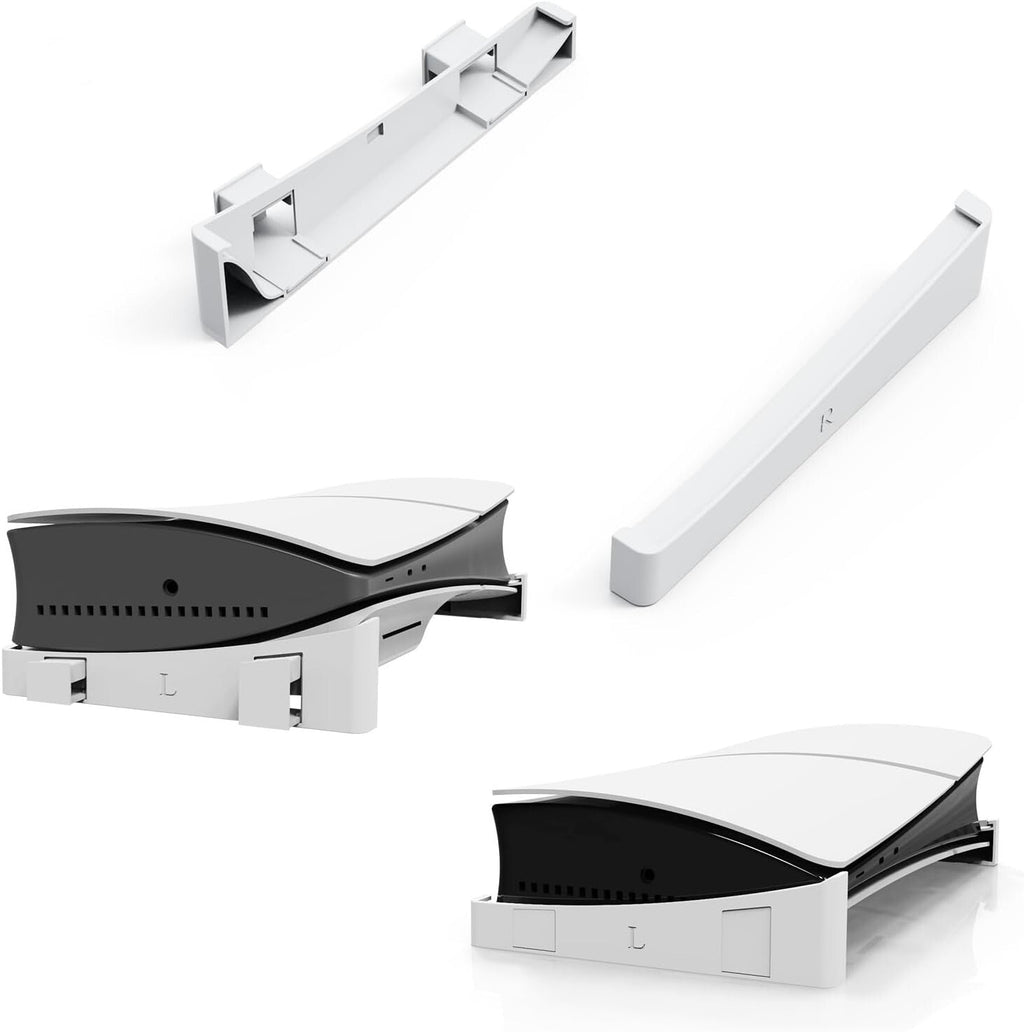 For PS5 Slim and PS5 PRO console desktop stand horizontal base accessories