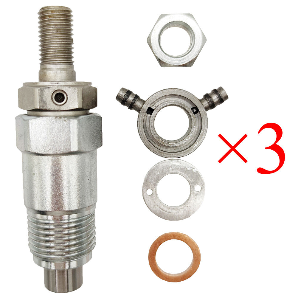 3X Fuel Injector for Kubota L305DT L245DT L245H L275 L285P L285WP L295DT L295F
