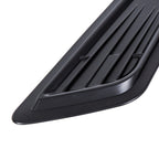 BLACK BONNET HOOD VENT SCOOP COVERS FOR 2016-23 2019 2020 CHEVY CAMARO 1LT LT RS
