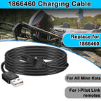 For Minn Kota 1866460 iPilot Link Remote Charging Cable Replacement 2-Pack