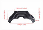 2-Pack Spindle Pulley Belt Guard Cover 783-06424A for MTD 42” 46” Deck Tractors