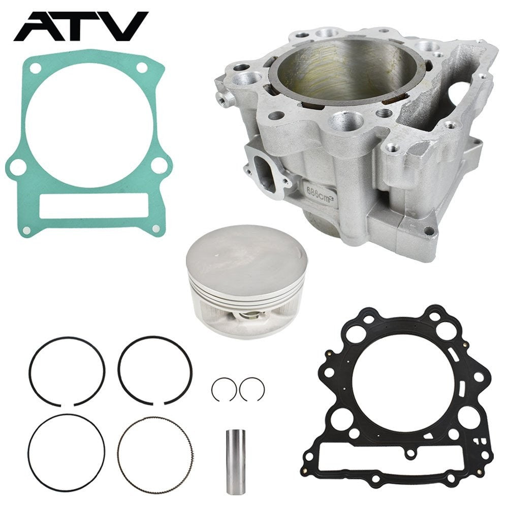 For Hisun Massimo Bennche Coleman 700cc Cylinder Piston Top End Kit ATV & UTV