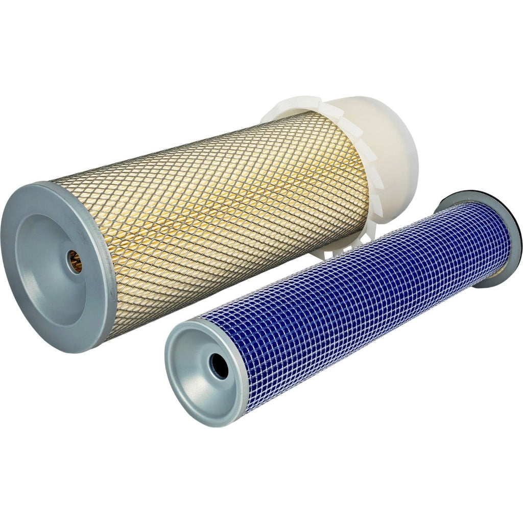 Outer Inner Air Filter Kit P182062 P119539 Fit for Case 1840 1845C W11B Loader