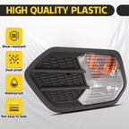 Left Driver Side Bumper Fog Light For Ford Escape 2017 2018 2019 w/Black Cover