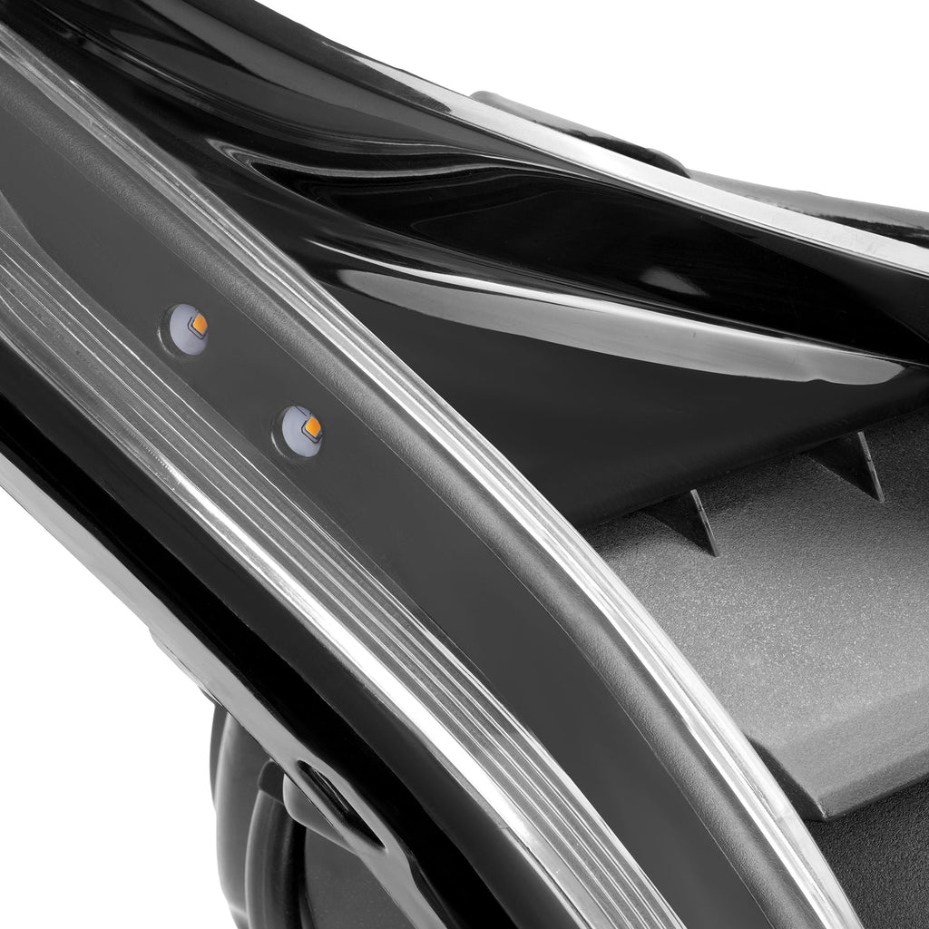 For 2010-2016 Cadillac SRX LED Projector Headlights Headlamps Left+Right Black