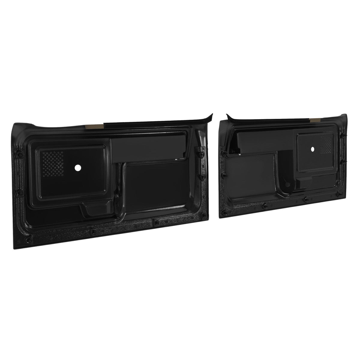 New Pair Inner Door Panels Replacement For 80-86 Ford Truck & 80-86 Ford Bronco
