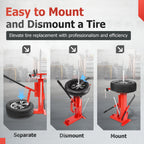 Multifunctional Manual Hand Tire Changer For 4" to 16.5" Tire ATV Truck Wheel