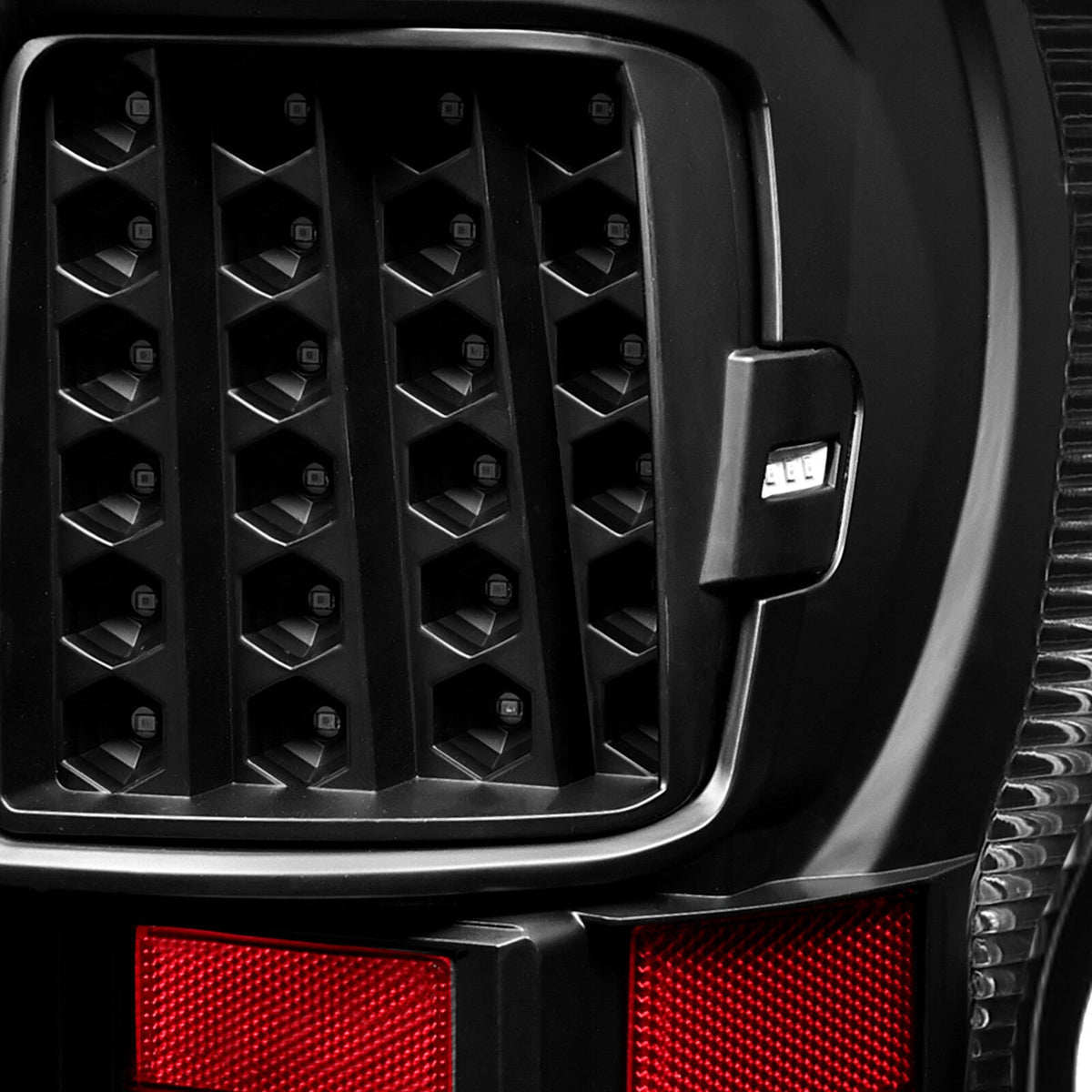 For Toyota Tundra 2007-2013 Full LED Tail Lights Lamps Left+Right Pair Set Black