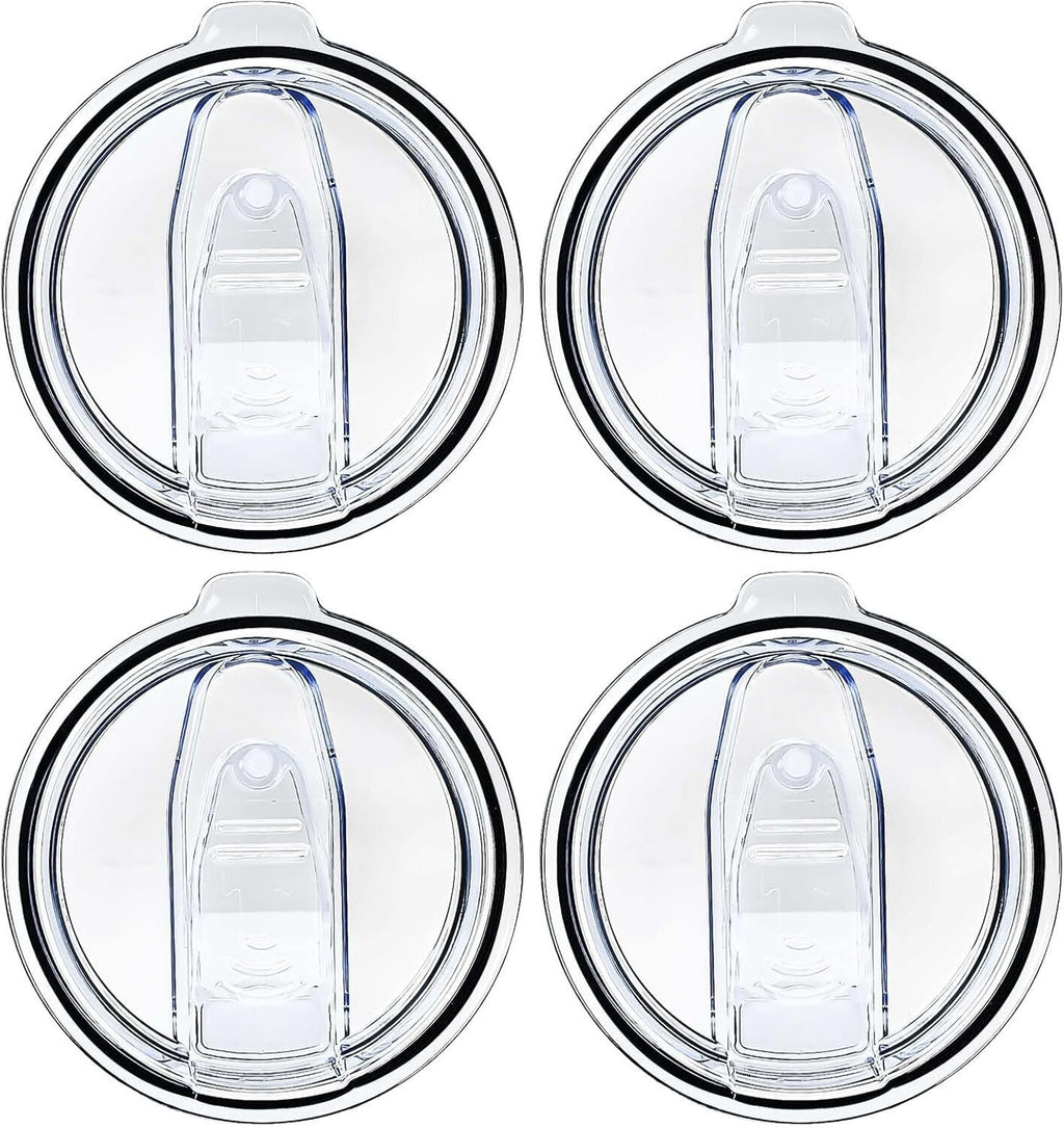 4Pcs Replacement Splash Spill Proof Lids for 20oz Stainless Steel Skinny Tumbler