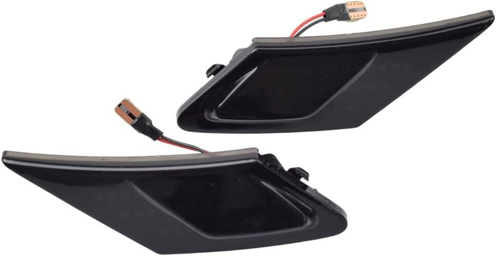 2x Smoked LED Side Marker Turn Signal Lights For Subaru BRZ Scion FRS 86 Toyota
