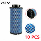 10 PCS Air Filter For POLARIS RZR XP 1000 XP 4 2014-2021 1240822 1240957 1241084
