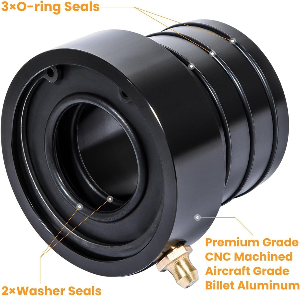 Black Front Inner Outer Axle Tube Seal Kit MG21103 for Jeep Wrangler YJ JK TJ
