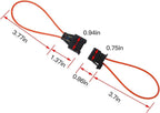 2 pairs MOST fiber optic loop bypass MALE & FEMALE kit adapter for MERCEDES BMW