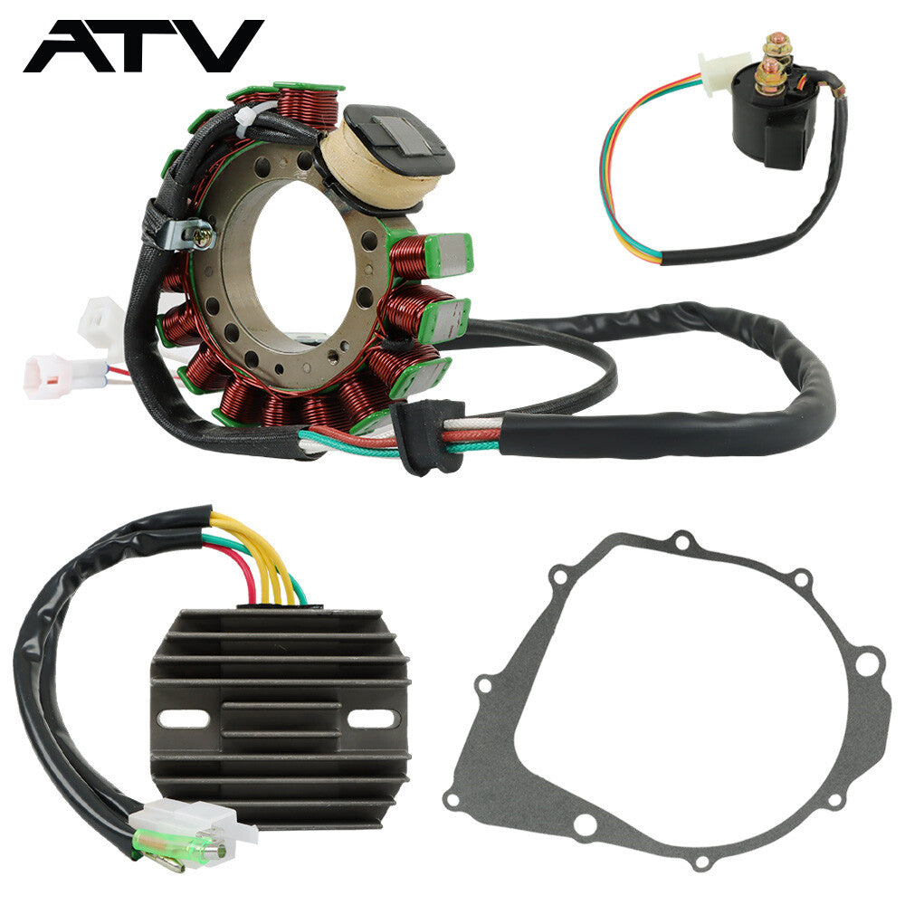 For 1996-2001 Yamaha Warrior 350 YFM350X Magneto Stator Regulator Relay Gasket