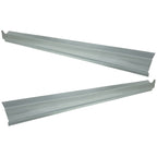 For 2009-18 Dodge Ram 1500 2500 3500 Pickup Crew Cab Slip-on Rocker Panels PAIR