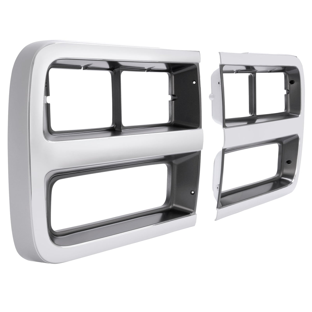Pair Headlight Bezel Door Set For Chevrolet G10 G20 G30 1992-95 Driver&Passenger