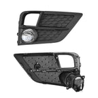 For 2018-2020 Honda Odyssey LED Fog Lights Front Bumper Driving Lamps W/Bezel