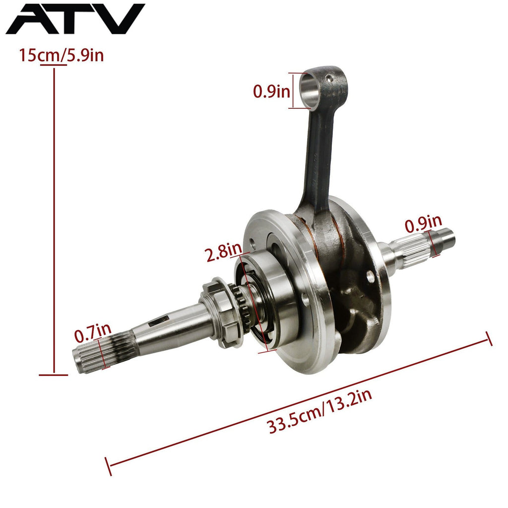 Crankshaft For Hisun 400 HS400 Quad 13200-003-0000,13300-F12-0000 ATV UTV NEW US