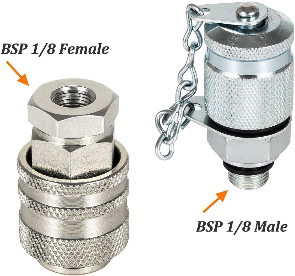 Hydraulic Pressure Test Coupling Kit Connecting Quick for PD Series Coupler