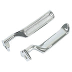 For F-150 F-250 F-350 Bronco 87-96 Chrome Metal Inside Interior Door Handle 2pcs