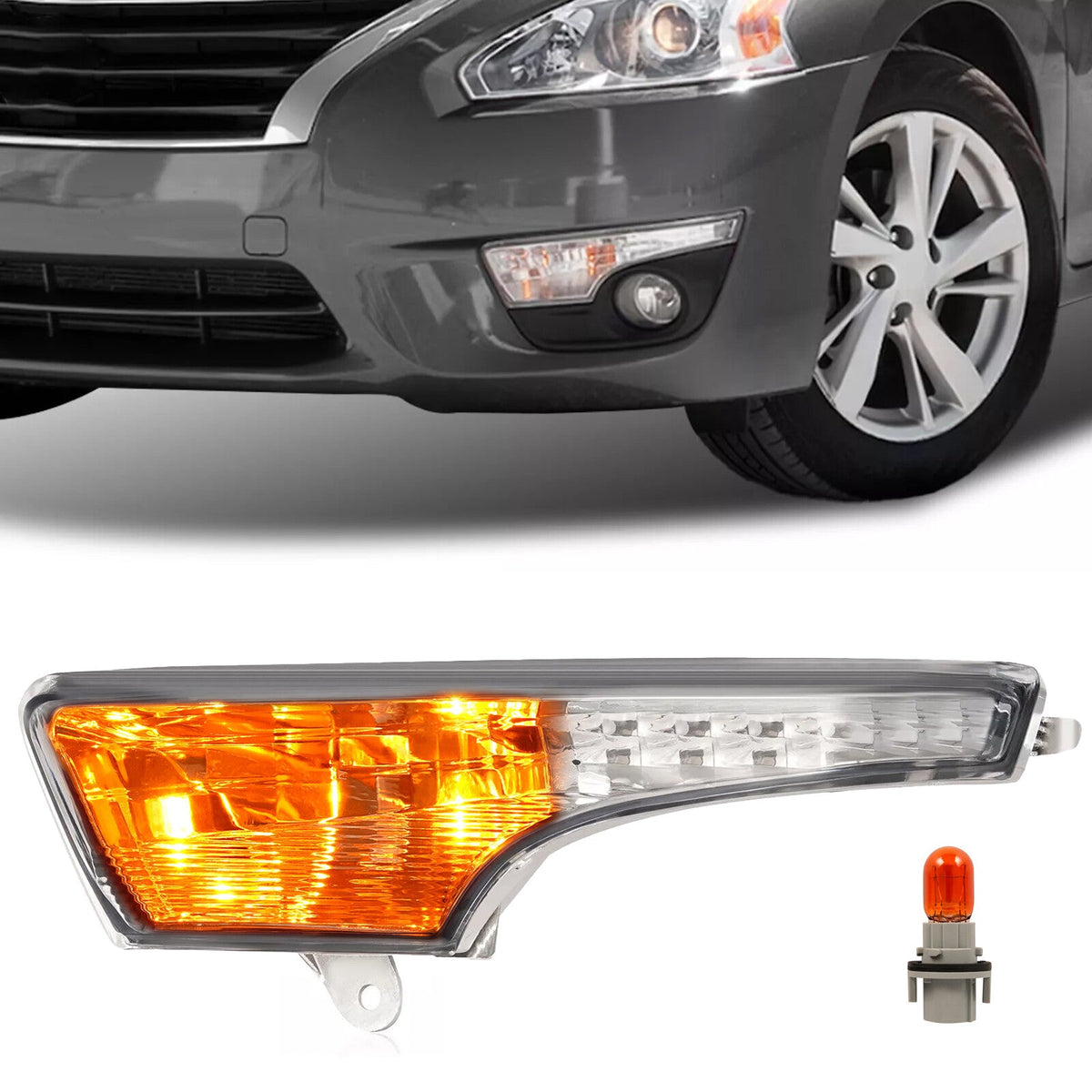 Turn Signal Light Front Driver Side For Nissan Altima 2013-2018 261353TA0A