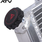 Aluminum Radiator with cap For Kawasaki KAF 620 Mule 2500 2510 93-00 #39061-1270