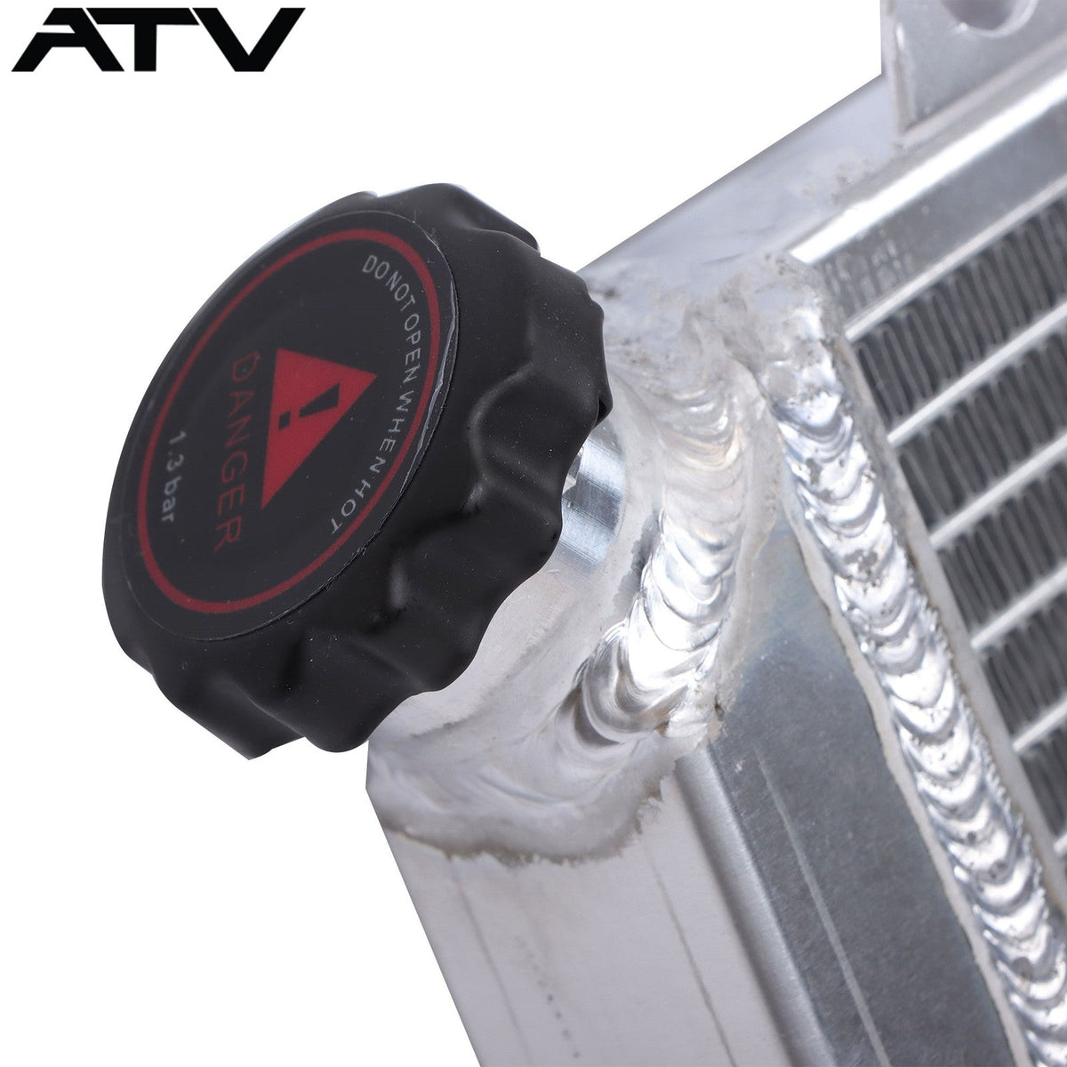 Aluminum Radiator with cap For Kawasaki KAF 620 Mule 2500 2510 93-00 #39061-1270