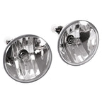 Clear Fog Light For Chevy Colorado 2021-2022 w/Bezel Relay Switch Wire Bulb Pair