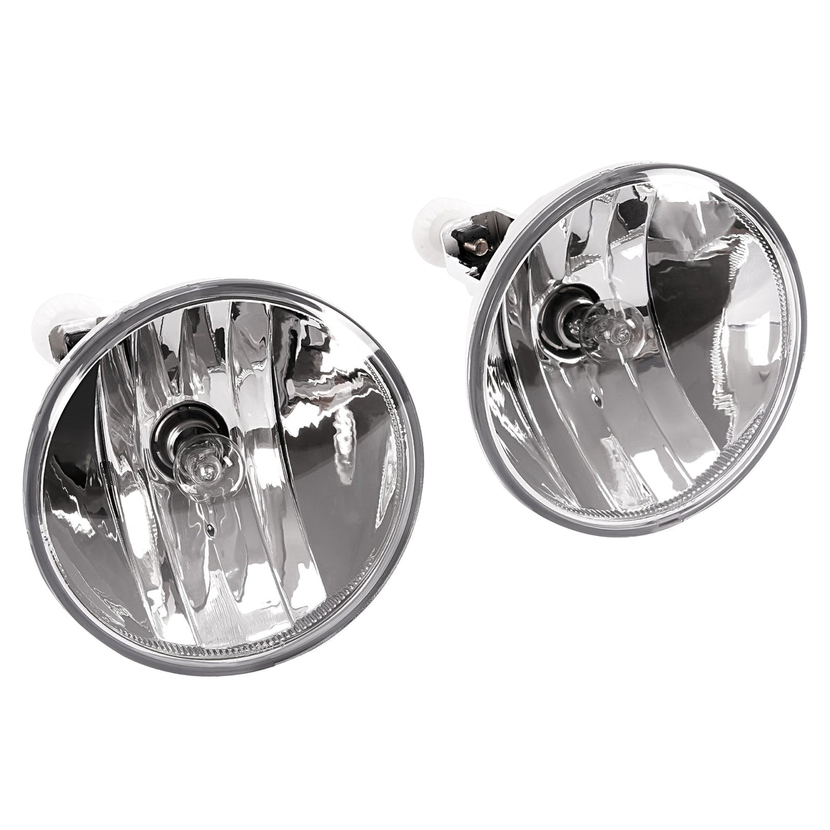 Clear Fog Light For Chevy Colorado 2021-2022 w/Bezel Relay Switch Wire Bulb Pair