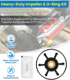 49-16-2771 Impeller & O-Ring Service Kit for Milwaukee M18 Transfer Pump 2771-20