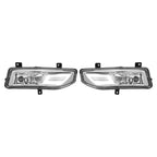For 2017-2020 Nissan Rogue S SL SV Front Bumper Fog Lights Lamps w/Bezel+Bulbs