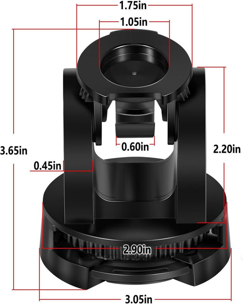 010-12439-10 Tilt/Swivel Mount Replacement for Garmin Striker 4/Plus 4/4Cv Black