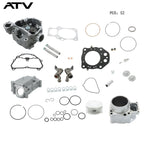 For HONDA TRX500 12-19 Engine Rebuild Kit Cylinder Head & Cover Sleeve Cylinder
