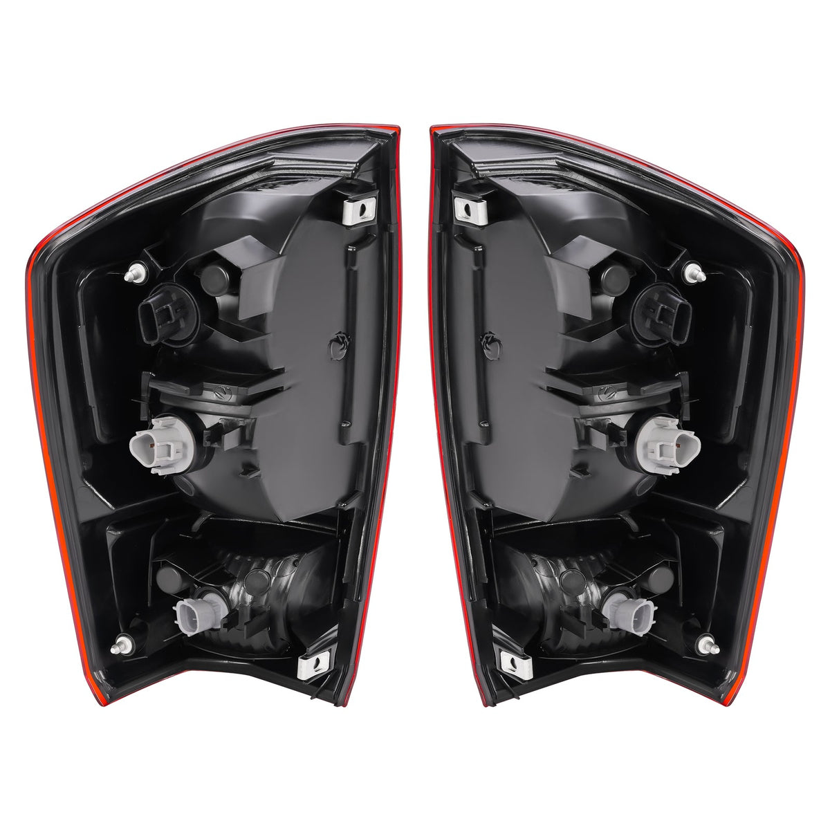 For Toyota Tacoma TRD 2016-2023 Pair Tail Lights Brake Lamp Turn Signal w/Bulb