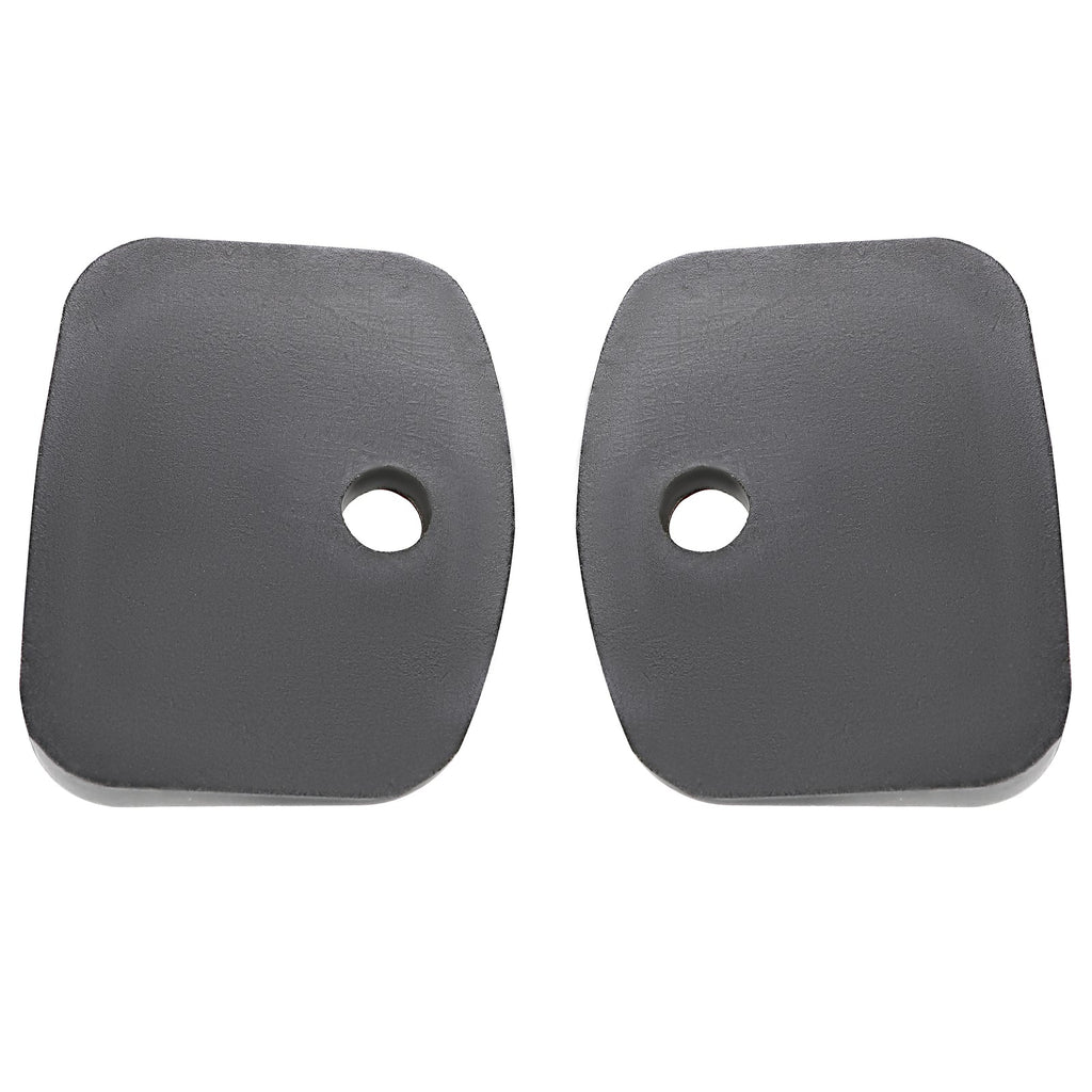 2Pcs Roof Rail Pads For Ford Transit Extended Van PE Plastic Black