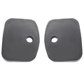 2Pcs Roof Rail Pads For Ford Transit Extended Van PE Plastic Black