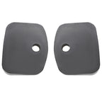 2Pcs Roof Rail Pads For Ford Transit Extended Van PE Plastic Black
