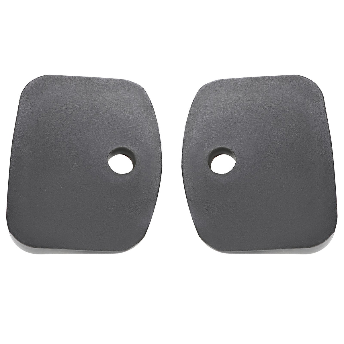2Pcs Roof Rail Pads For Ford Transit Extended Van PE Plastic Black