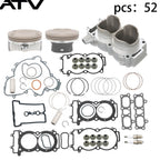 For Polaris RZR Trail S 1000 2021-23 3023156 Cylinder Gasket Piston Overhaul Kit
