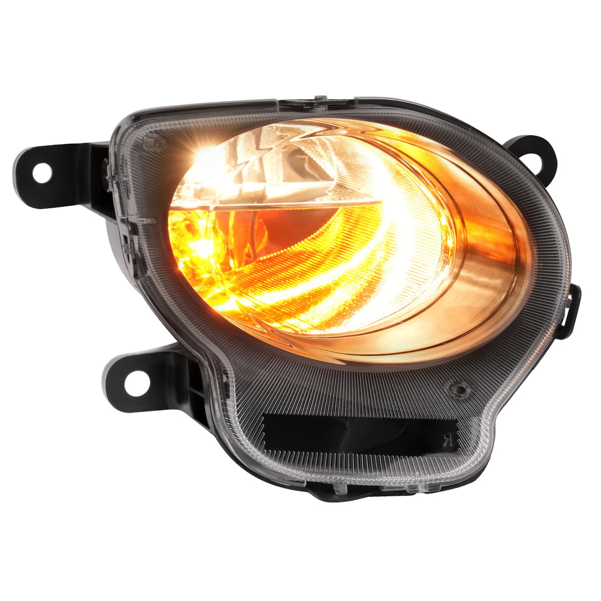 Black Right Side Directional Turn Signal Light Park Lamp For Fiat 500 2012-2017
