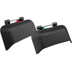 Rear Left+Right Exterior Door Handle For 2007-2016 Jeep Compass Black Plastic