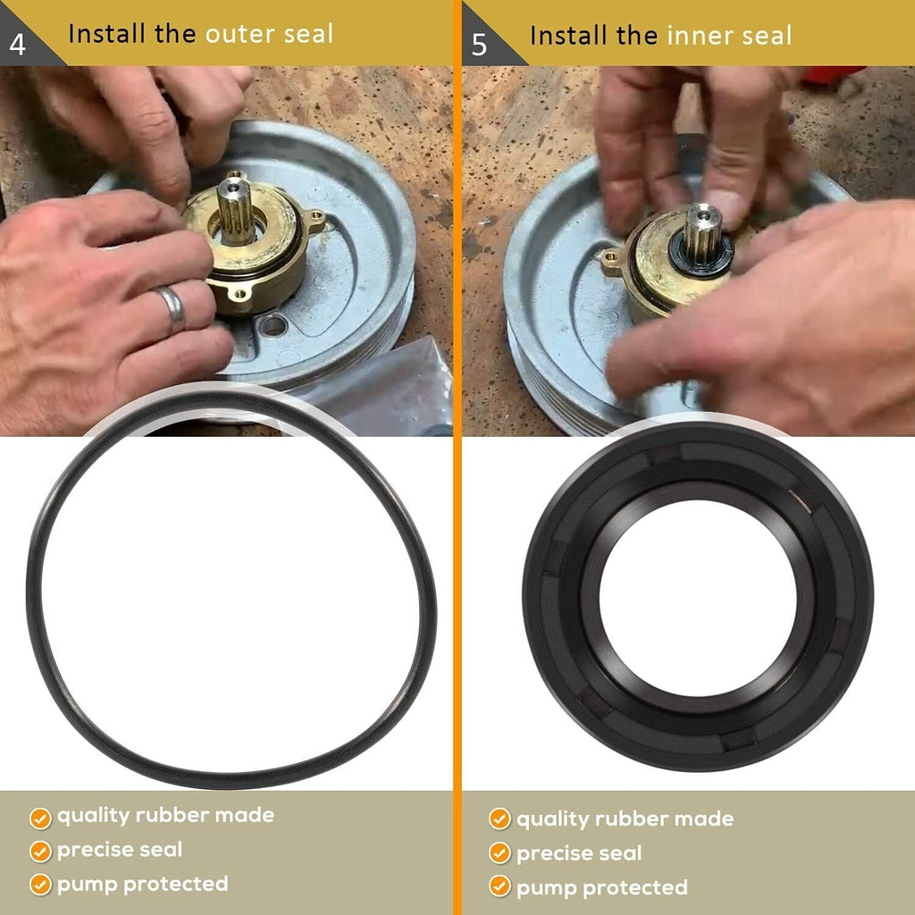 For Volvo Penta Raw Sea Water Pump Repair Rebuild Kit 5.0Gi 5.0GL 5.0GXi 5.0OSi