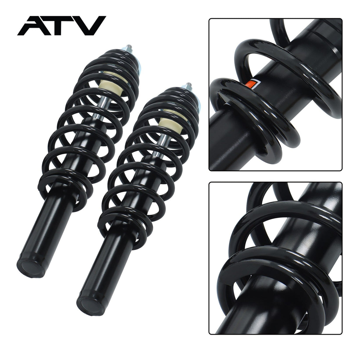 Front Shocks Strut Absorber Kit for Polaris Ranger 500 2x4 4X4 6x6 UTV 1999-2005