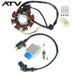Ignition Coil Spark Plug Regulator Stator For Polaris Outlaw 90 Outlaw 50 07-15